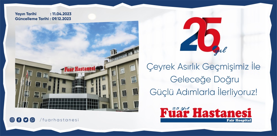 BAŞARI VE MUTLULUKLA DOLU 25 YIL 