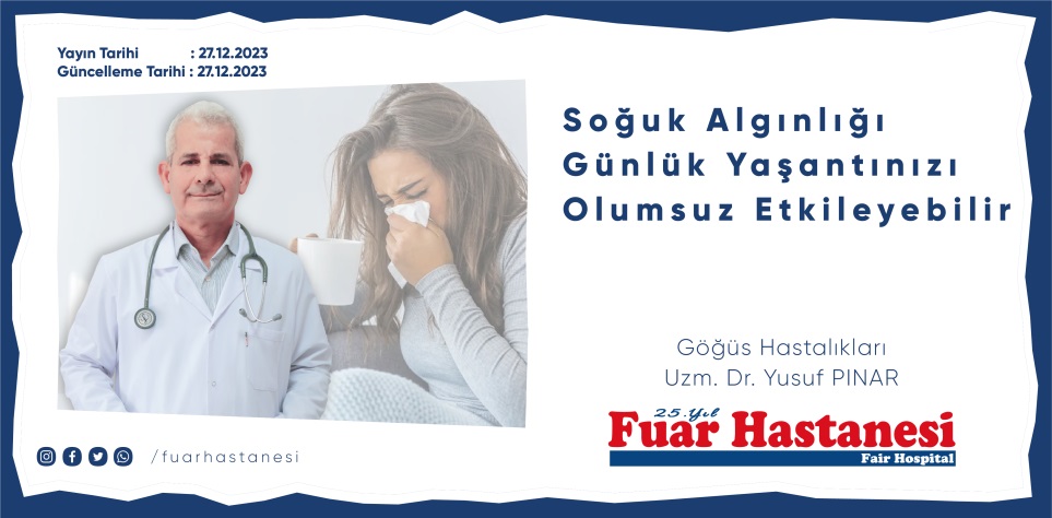 Soğuk Algınlığı Günlük Yaşantınızı Olumsuz Etkileyebilir
