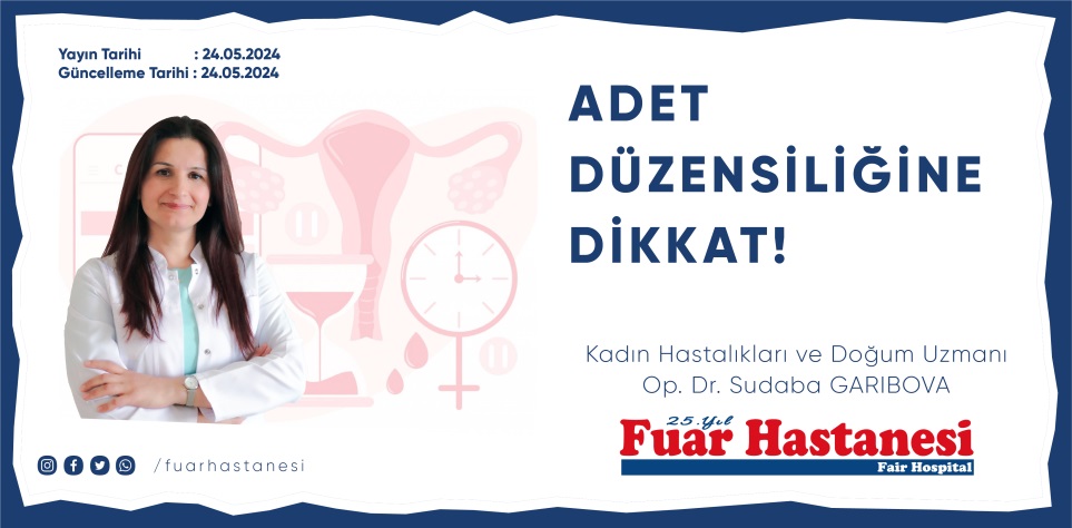ADET DÜZENSİLİĞİNE DİKKAT