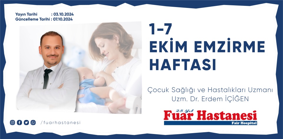 1-7 EKİM EMZİRME HAFTASI