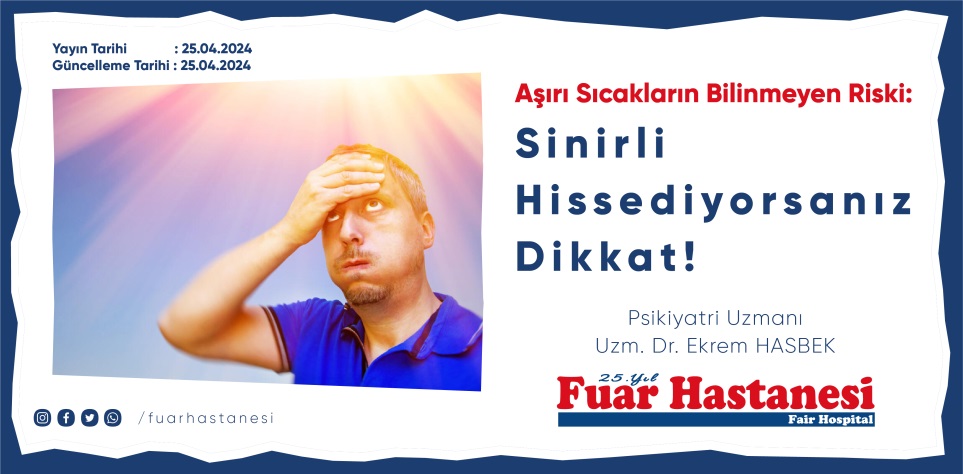 Sinirli Hissediyorsanız Dikkat!